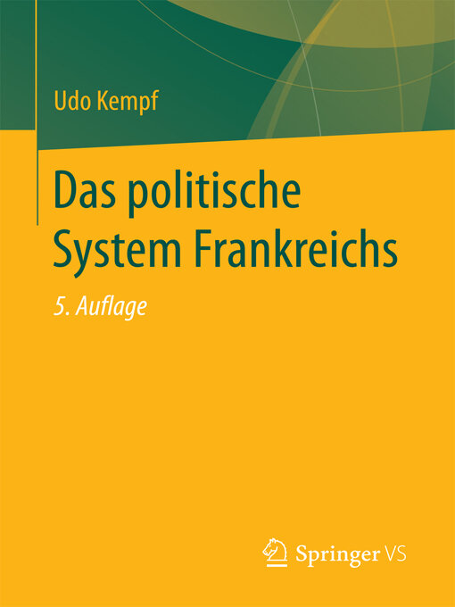 Title details for Das politische System Frankreichs by Udo Kempf - Available